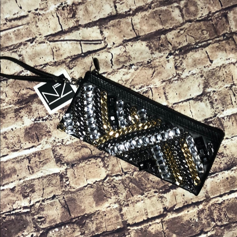 INZI clutch Jeweled Purse